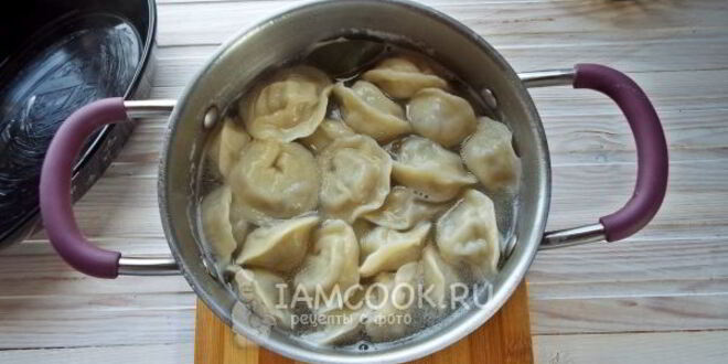 Рецепт пельменей с сыром и сметаной в духовке