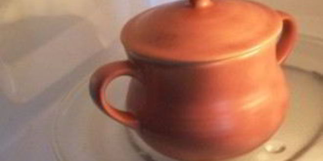 Рецепт пельменей с вешенками в горшочках в микроволновке