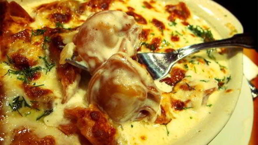 Рецепт пельменей в духовке под соусом