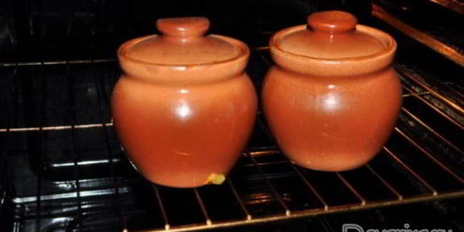 Рецепт пельменей в горшочках