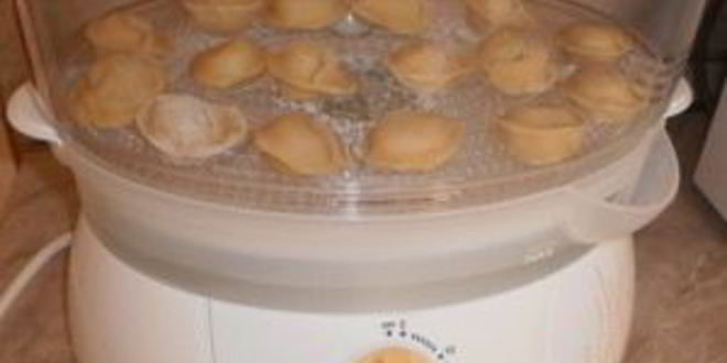 Рецепт пельменей в пароварке