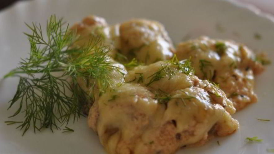 Рецепт пельменей в сметане