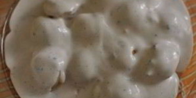 Рецепт пельменей в сметане