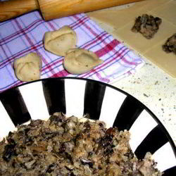 Рецепт Польских пельменей Ушки