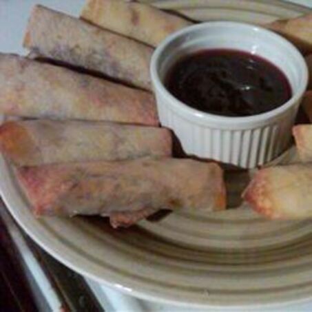 Рецепт Простых куриных вонтонов трубочки