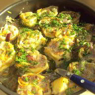 Рецепт Рулетов из теста с фаршем — очня ленивые пельмени