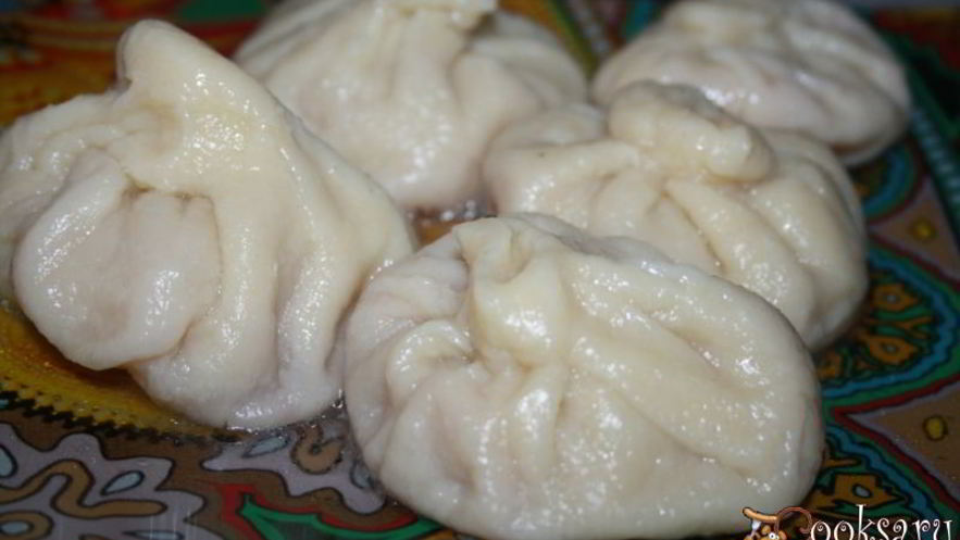 Рецепт сочных хинкали с бараниной и базиликом