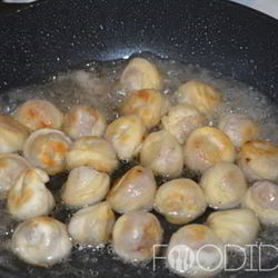 Рецепт Жаренных пельменей на сковороде