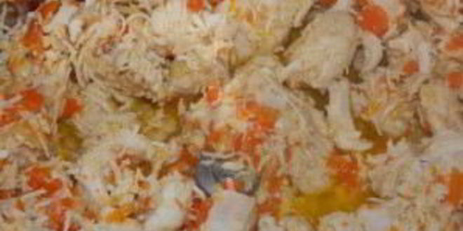 Рецепт детского плова с курицей