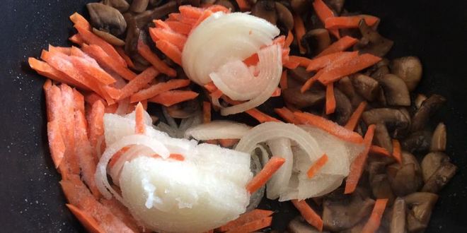 Рецепт грибного плова