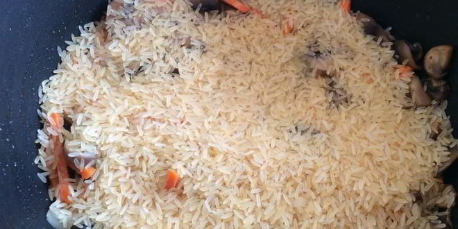 Рецепт грибного плова