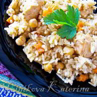 Рецепт Ивитмы палов — Плова с нутом