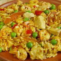 Легкая испанская паэлья