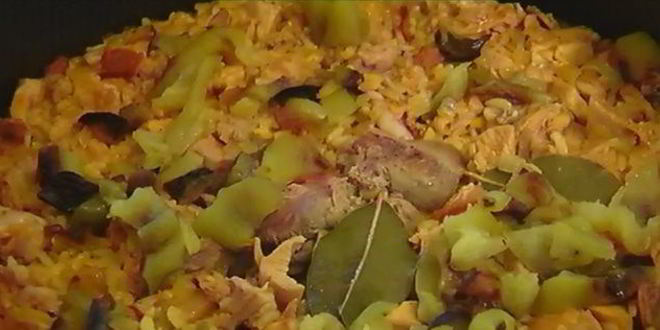 Рецепт паэльи с кроликом
