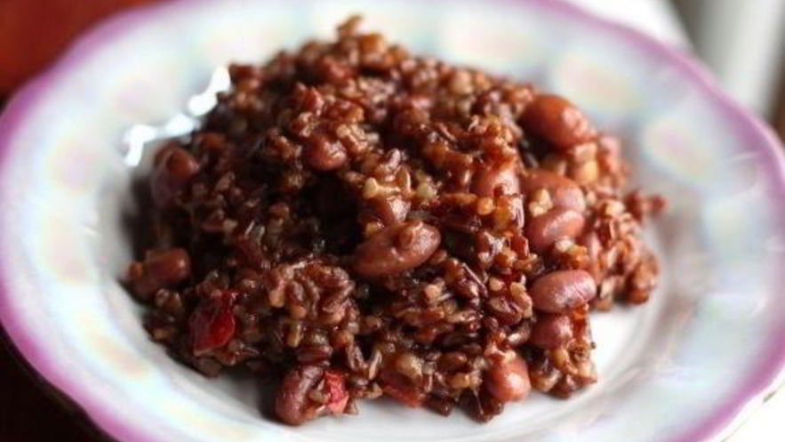 Рецепт плова из красного риса