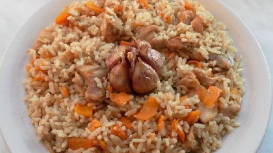 Рецепт плова из куриных бедрышек