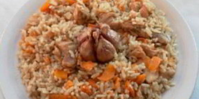 Рецепт плова из куриных бедрышек