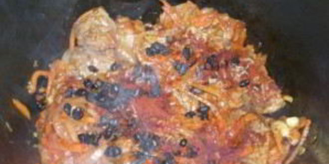 Рецепт плова из перловки с мясом