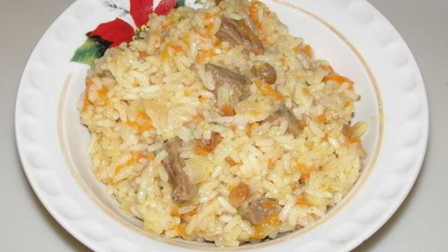 Рецепт плова на сковороде