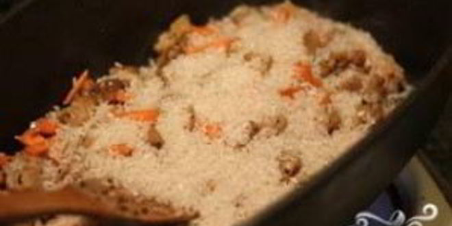 Рецепт плова по-вегетариански