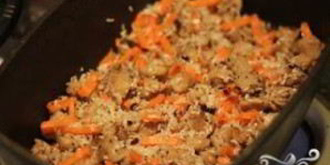 Рецепт плова по-вегетариански