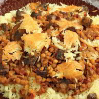 Рецепт Плова с бараниной и айвой