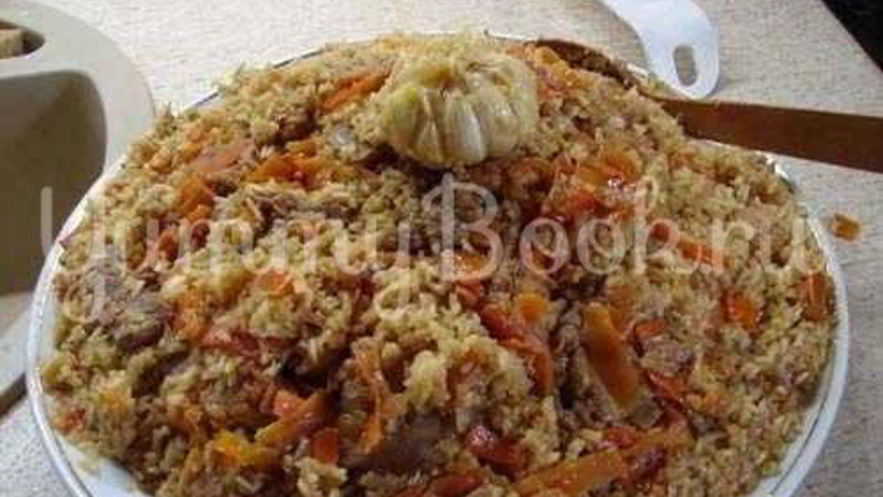 Рецепт плова с бараниной