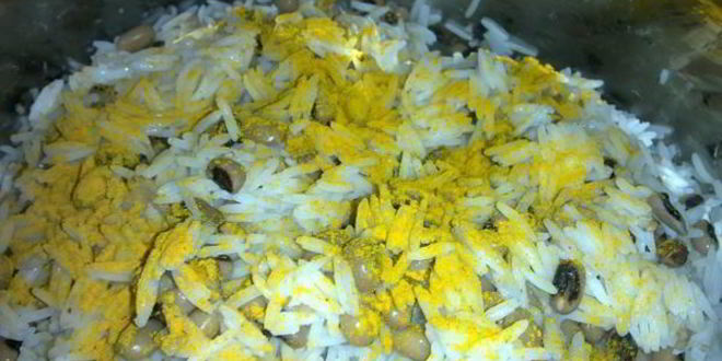 Рецепт плова с фасолью черноглазка