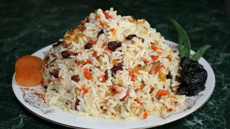 Рецепт плова с фруктами