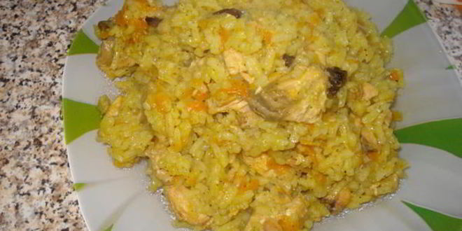 Рецепт плова с горбушей