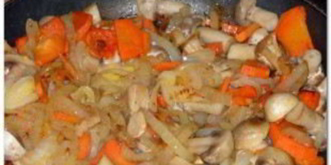 Рецепт плова с грибами и курицей