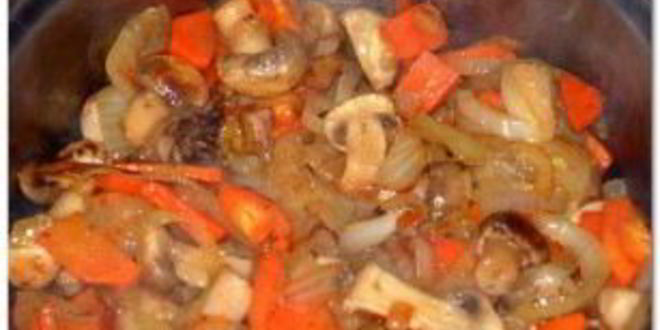 Рецепт плова с грибами и курицей