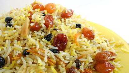 Рецепт Плова с курагой и изюмом