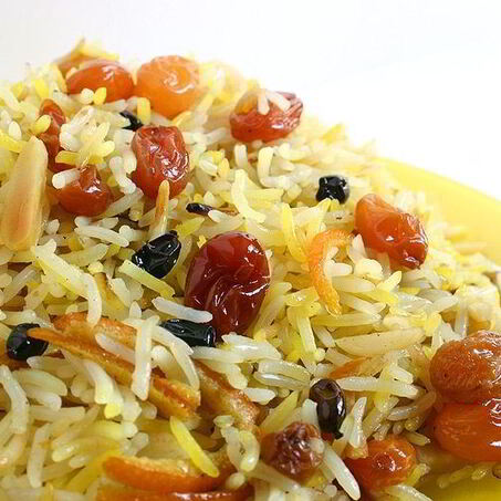 Рецепт Плова с курагой и изюмом