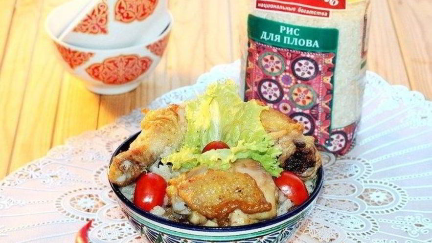 Рецепт плова с куриной печенью и курицей