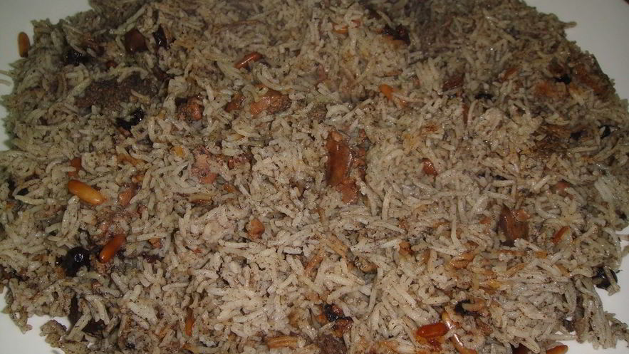 Рецепт плова с куриной печенью