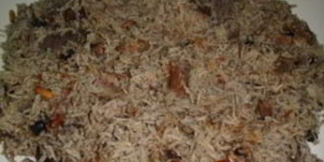 Рецепт плова с куриной печенью