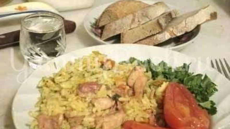 Рецепт плова с куриными бедрами