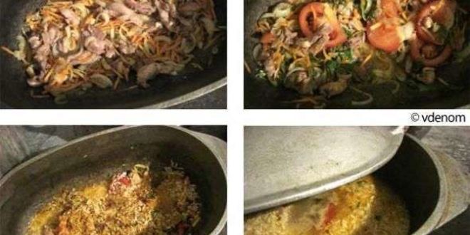 Рецепт плова с куриными бедрами