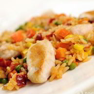 Рецепт Плова с курицей и овощами в мультиварке