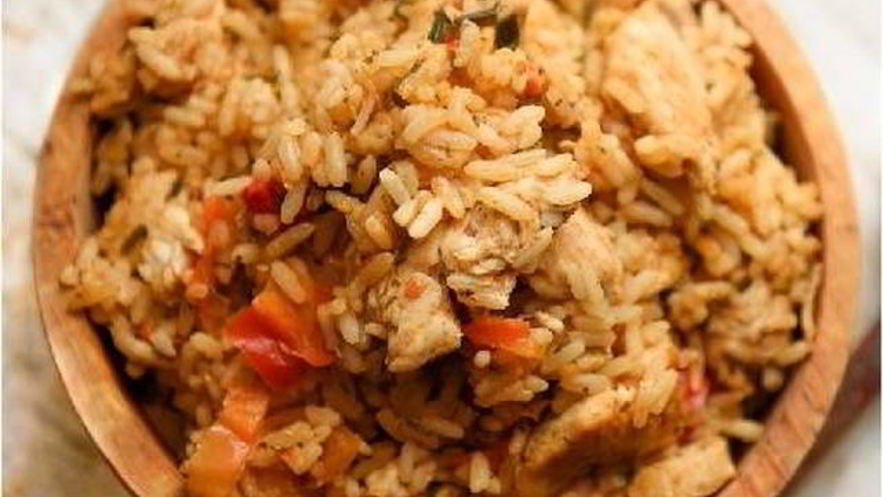 Рецепт плова с курицей пряный