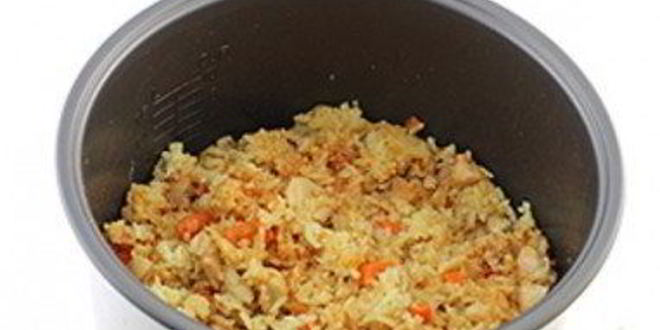 Рецепт плова с курицей в мультиварке