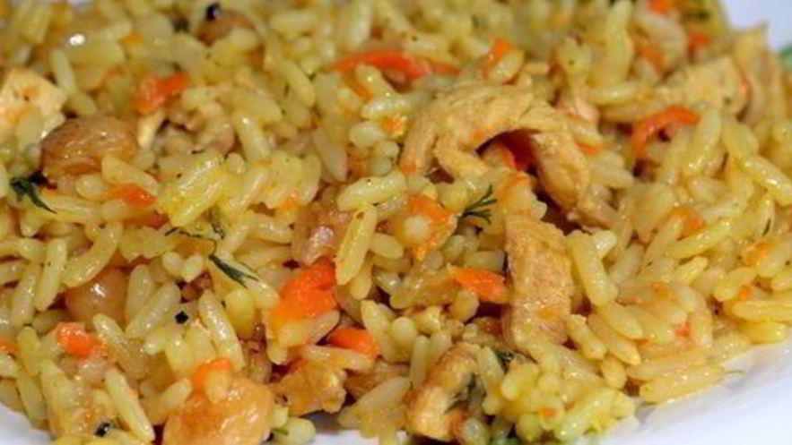 Рецепт плова с курицей