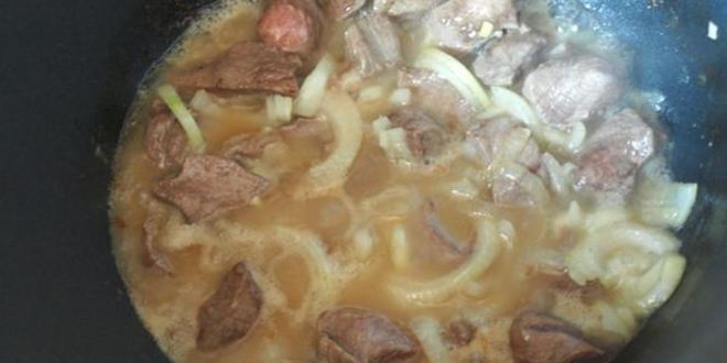 Рецепт плова с машем и телятиной