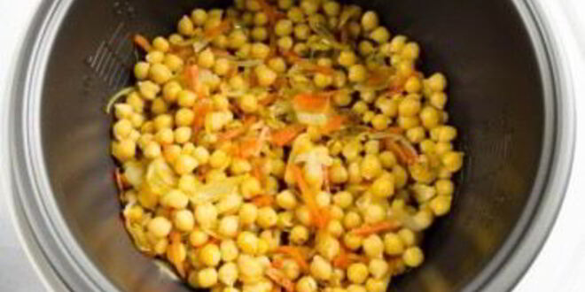 Рецепт плова с нутом в мультиварке