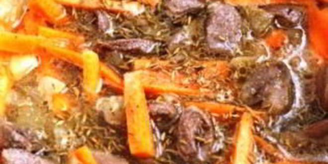 Рецепт плова с сердечками куриными