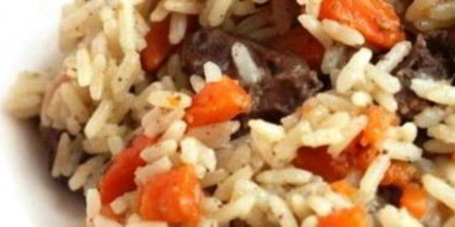 Рецепт плова с сердечками куриными