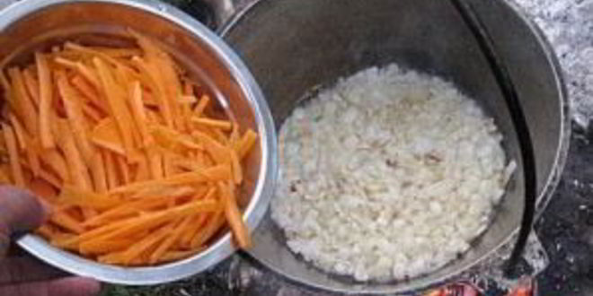 Рецепт плова с тушенкой