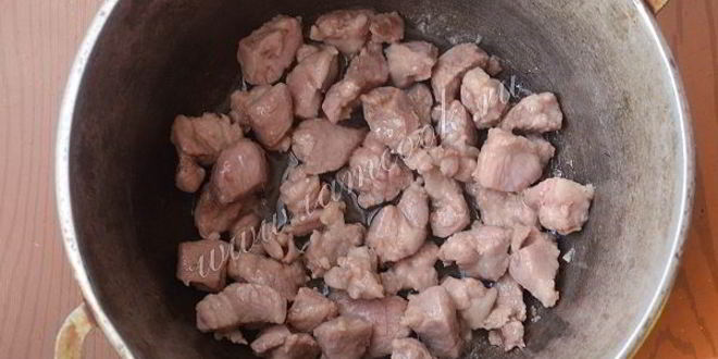 Рецепт плова со свининой и нутом