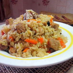 Рецепт Плова со свининой в мультиварке